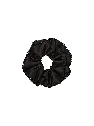 BECKSÖNDERGAARD | Haargummi - Scrunchie LUSTER BEAD Black | 